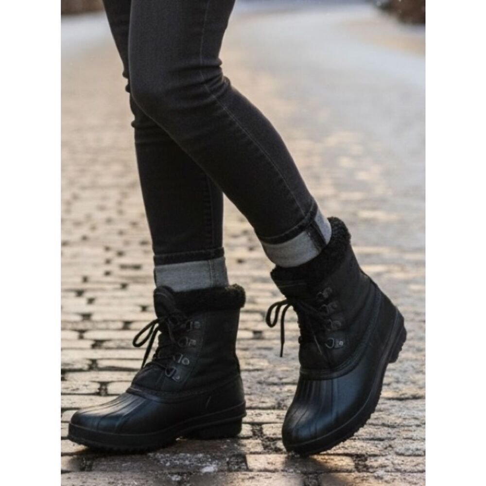 Sorel SNOW ANGEL Women's Boots STYLISH WINTER BOOT WITH SUEDE UPPER Cuff Sz 8